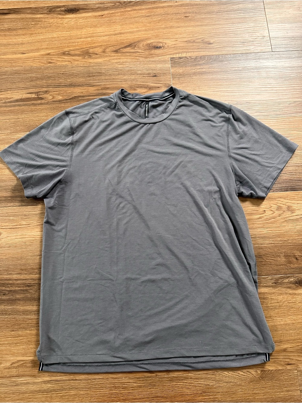 Ten Thousand Recover Shirt Mens XL Gray Short Sleeve Tee Tencel Athletic Travel